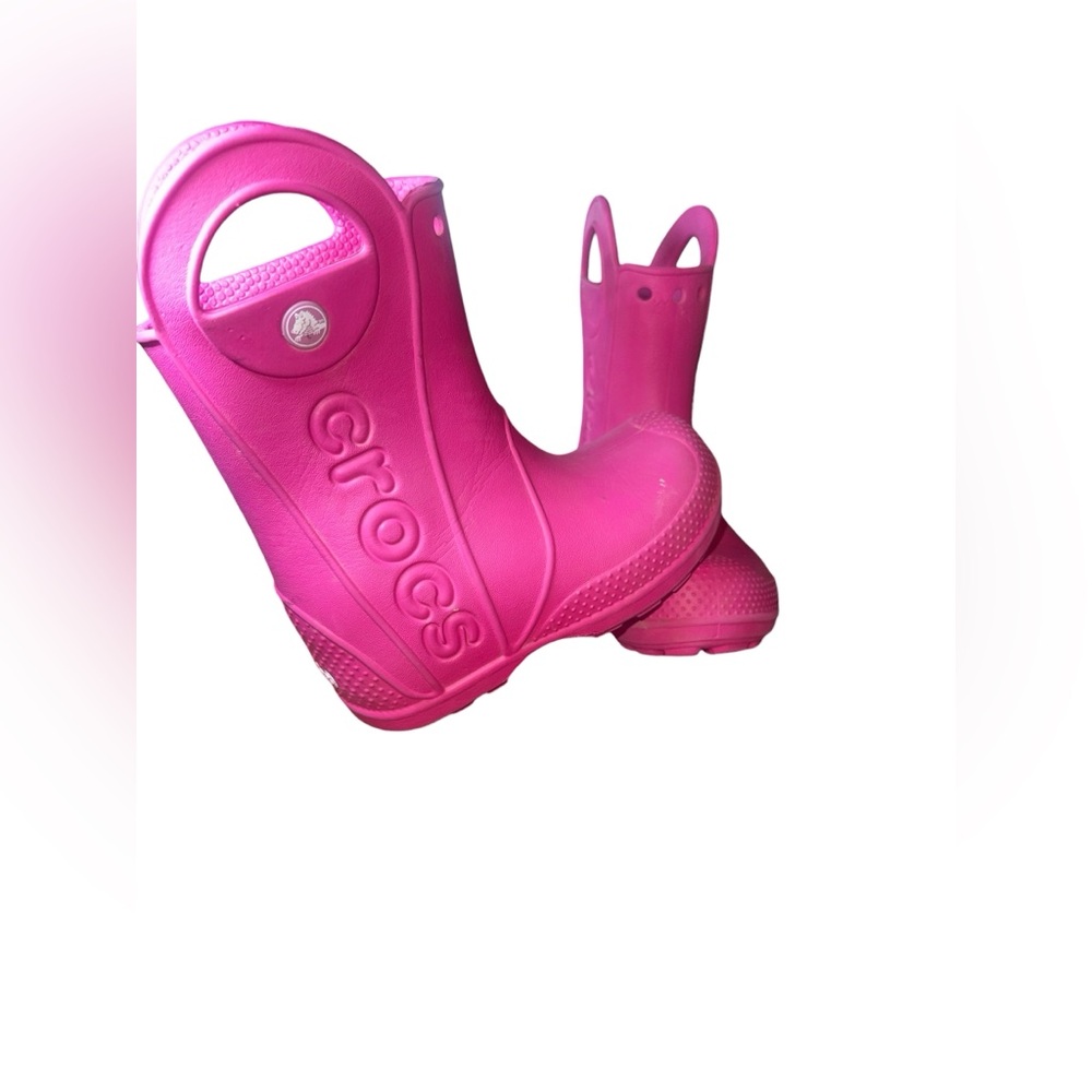 CROCS Fuchsia Kids' Boots